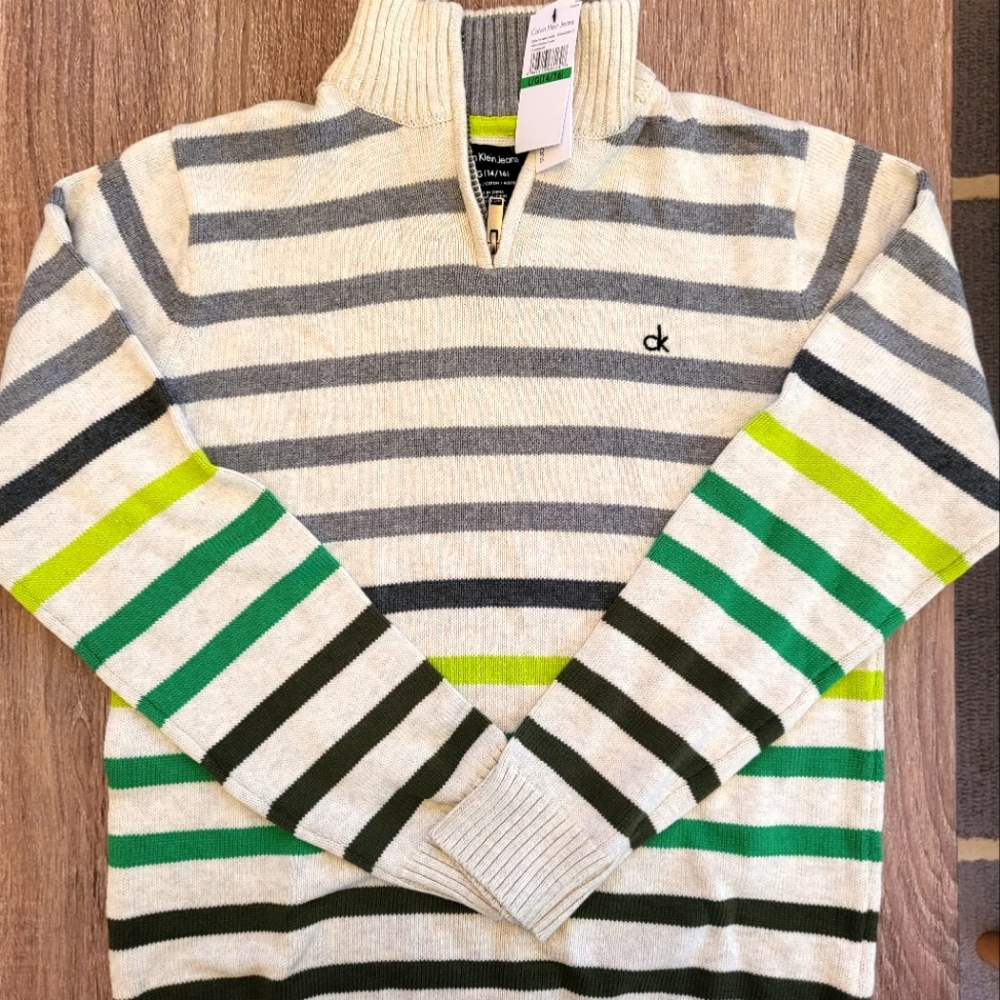 Brand New Stripes CK sweater